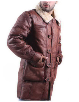 The Dark Knight Rises Tom Hardy Bane Coat Leather Trench Coat