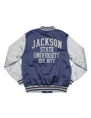 Jackson State Navy and Light Gray Jacket