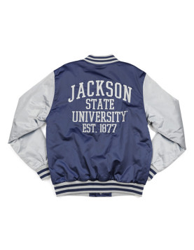 Jackson State Navy and Light Gray Jacket