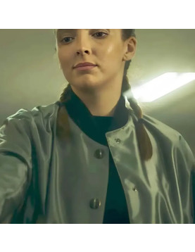 Jodie Comer Killing Eve Green Varsity Jacket