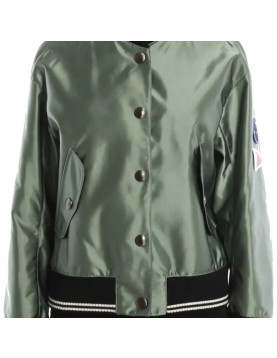 Jodie Comer Killing Eve Green Varsity Jacket