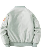 Joe Rogan Nasa White Bomber Jacket