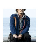 Johnny Depp Blue Wool Jacket