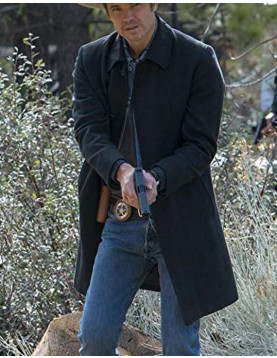 Justified Raylan Givens Wool Trench Coat