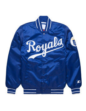 Kansas City Royals Classic Royal Blue Satin Jacket