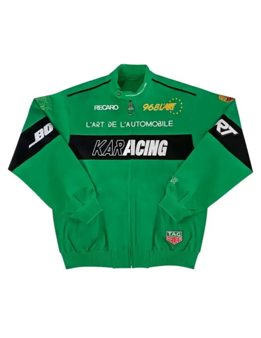 L'art De L'automobile Vetement Green Jacket