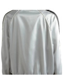 Lady Gaga Silver Metallic Bomber Jacket