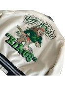 Lebron James White Varsity Jacket