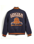 Lincoln University Exclusive Navy Varsity Wool Jacket