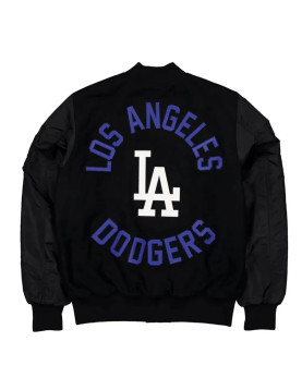 Los Angeles Dodgers MA-1 Historic Varsity Jacket