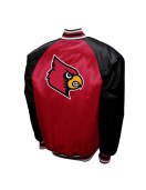 Louisville Cardinals The Game Red Satin Jacket