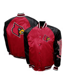 Louisville Cardinals The Game Red Satin Jacket