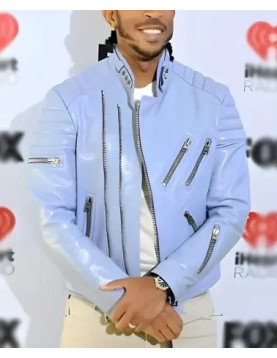 Ludacris 2024 iHeartRadio Blue Leather Jacket