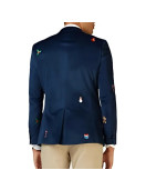 Men's Christmas Blue Blazer