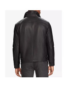 Men’s Lambskin Sporty Leather Jacket