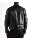 Men’s Slim Fit Cow Leather Motorcycle Jacket