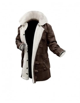 Men Shearling Leather Coat