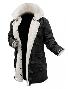 Men Shearling Leather Coat