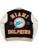 Miami Dolphins Letterman Varsity Jacket