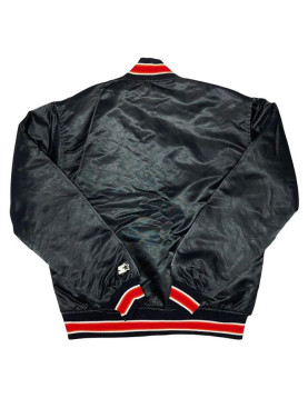 Miami Heat Satin Black Jacket