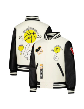 Mickey Mouse Basketball Varsity Jacket