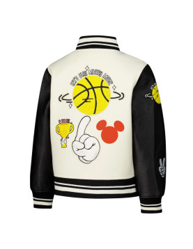 Mickey Mouse Basketball Varsity Jacket