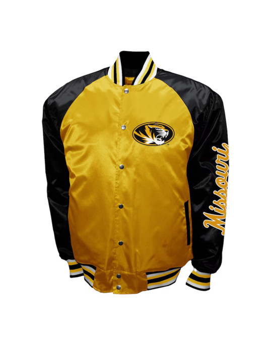 Missouri Tigers The Game Gold Satin Jacket