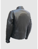 Motorcycle Black Leather Jacket