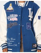 Multi Hit Los Angeles Dodgers Varsity Jacket