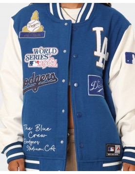 Multi Hit Los Angeles Dodgers Varsity Jacket