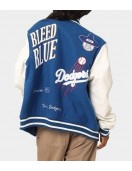 Multi Hit Los Angeles Dodgers Varsity Jacket