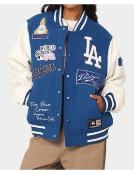 Multi Hit Los Angeles Dodgers Varsity Jacket