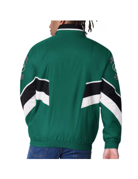 New York Jets Captain Green Varsity Satin Jacket