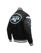 New York Jets Mashup Classic Rib Satin Jacket