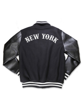 NY Black Yankees Varsity Jacket