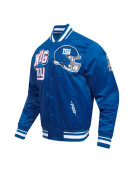 NY Giants Mashup Classic Rib Satin Jacket