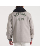 NY Jets Coaches Heather Gray Wool Jacket