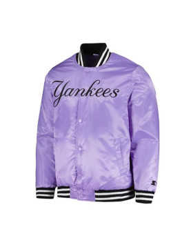 NY Yankees Cross Bronx Purple Jacket