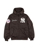 NY Yankees Historic L-2B Hooded Bomber Jacket