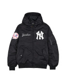 NY Yankees Historic L-2B Hooded Bomber Jacket