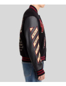 Off-White x AC Milan 125th Anniversary Varsity Jacket