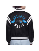 Orlando Magic Printed Logo Varsity Satin Jacket