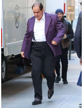 Oswald Cobblepot The Penguin Purple Blazer