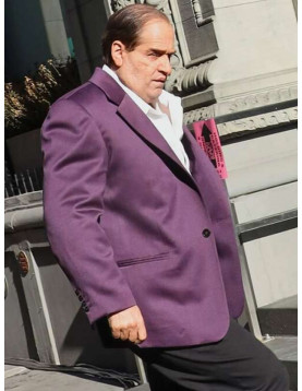 Oswald Cobblepot The Penguin Purple Blazer