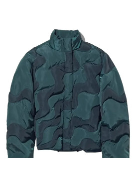 Paloma Wool Hokusai Dark Green Jacket