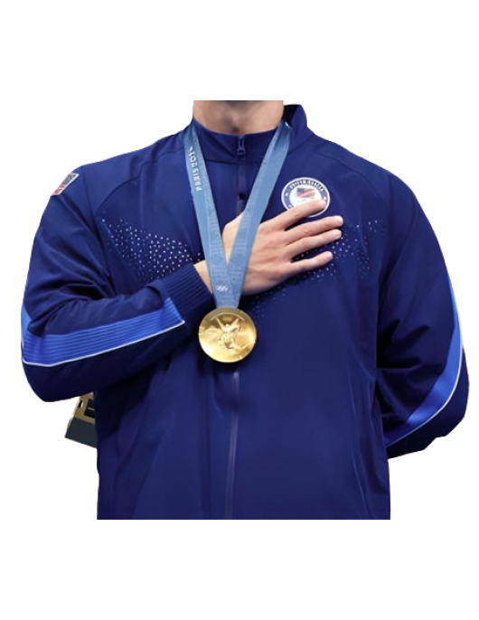 Paris 2024 Team USA Blue Olympics Tracksuit