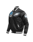 Philadelphia Eagles Mashup Classic Rib Satin Jacket