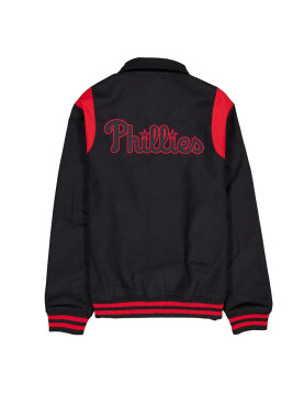 Philadelphia Phillies Sport Night Teddy Varsity Jacket