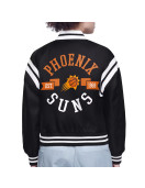 Phoenix Suns Printed Logo Varsity Satin Jacket