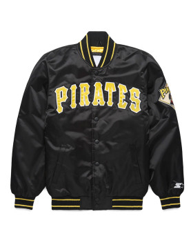 Pittsburgh Pirates Classic Black Satin Jacket